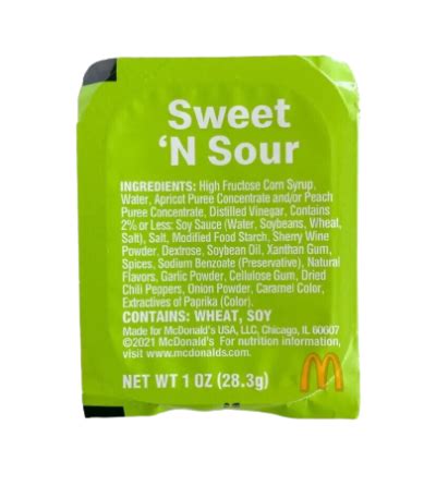 mcdonald's sweet and sour sauce buy online